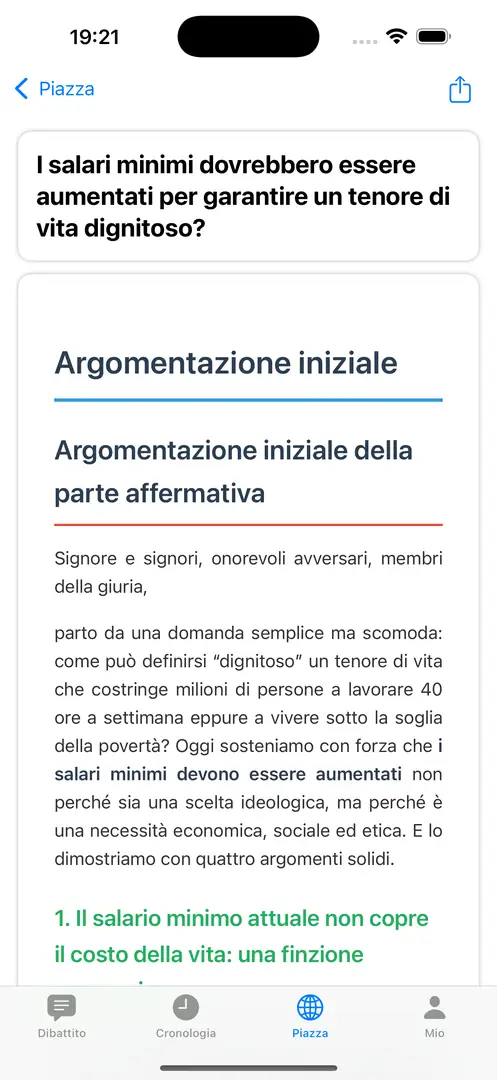 Analisi dei Punti di Vista